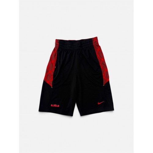 Nike LeBron Dri-FIT Ανδρική Μπασκετική Βερμούδα Μαύρη/Κόκκινη – S